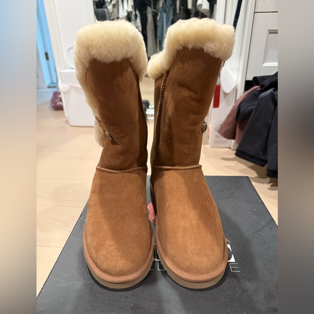 Australia Luxe Collective Brown Shearling Boots